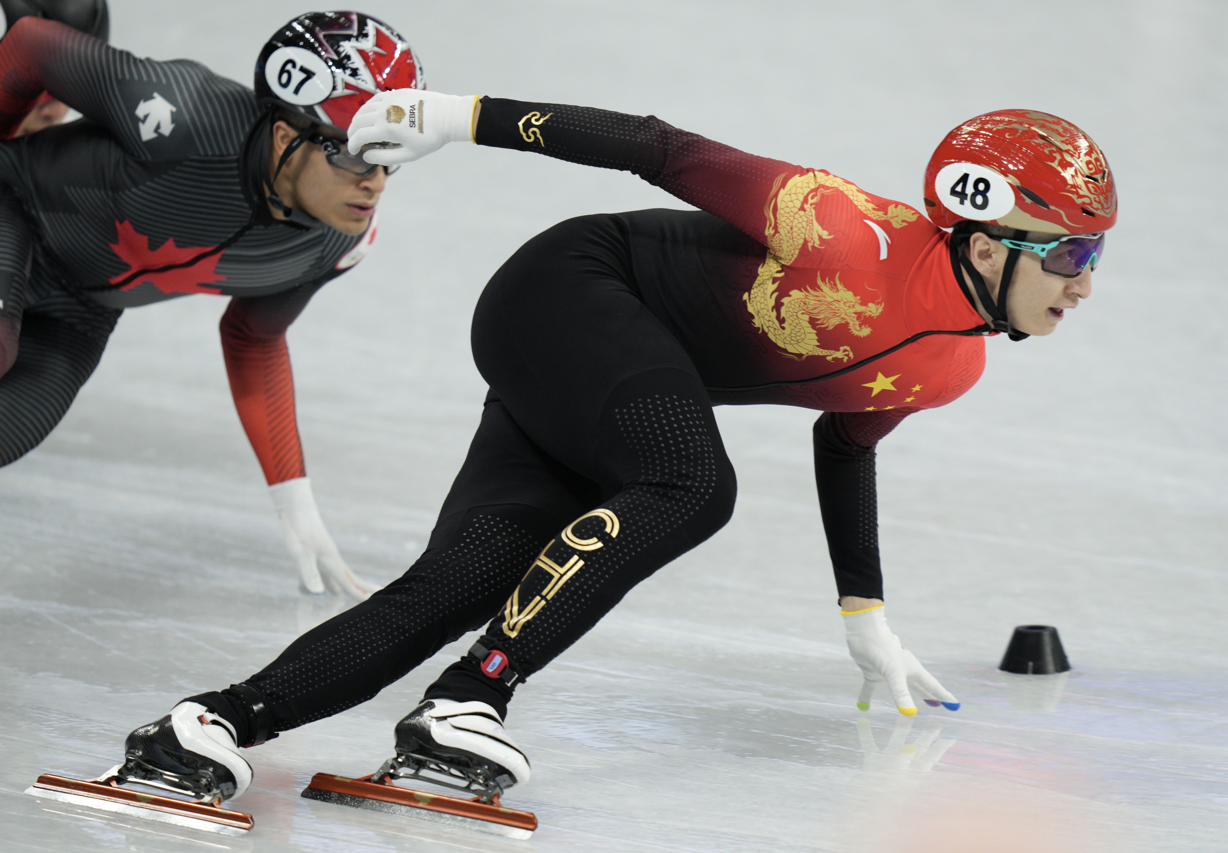 短道速滑男子米武大靖夺得铜牌,为国争光 短道速滑男子米武大靖夺得铜牌,为国争光